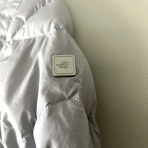 THE NORTH FACE Women's Miss Metro Hooded Water Resistant Down Parka Gray Size XS - Picture 6 of 16
